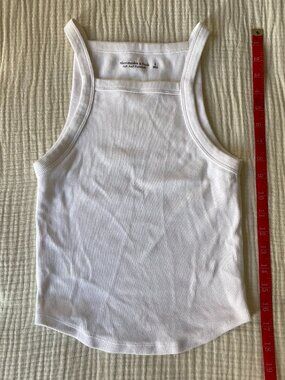 Abercrombie & Fitch Essential Ribbed Strappy Tank